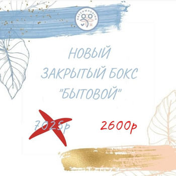 Бокс "Бытовой" (9 средств) - август