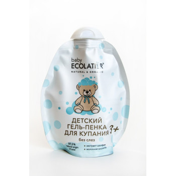 Детский Гель-пенка для купания 3+ Ecolatier 