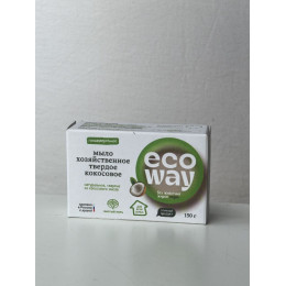 Мыло кокосовое хозяйственное ECOWAY без аромата 150гр