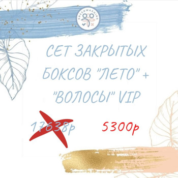 Set "Лето" + "Волосы" VIP (23 продукта + подарок)  (май)
