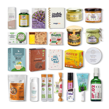 Бокс "Семейный" VIP (20 продуктов) + 1 подарок) март 2026