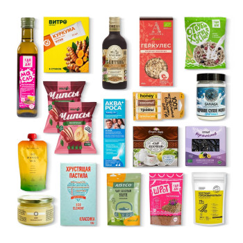 Бокс "Лакомый" (17 продуктов)   сентябрь 