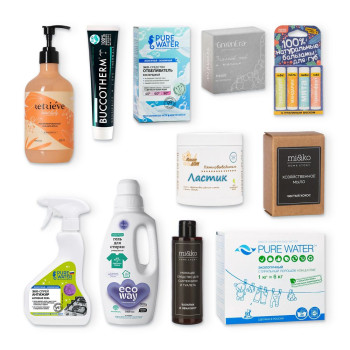 Бокс "Бытовой 12.0"  ( 11 продуктов, 236р за продукт) январь