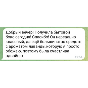 Бокс "Бытовой" (9 средств) - август