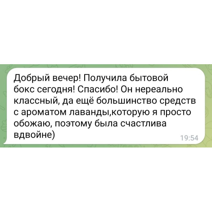 Бокс "Бытовой" (9 средств) - август