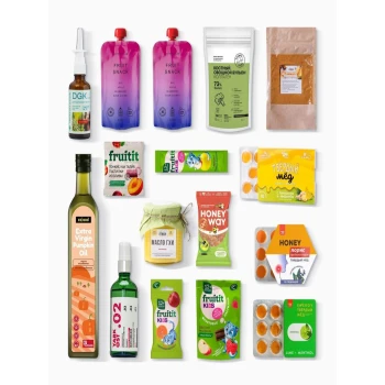 Бокс "Лакомый и не только" 1 (16 продуктов) сентябрь (147р за продукт)